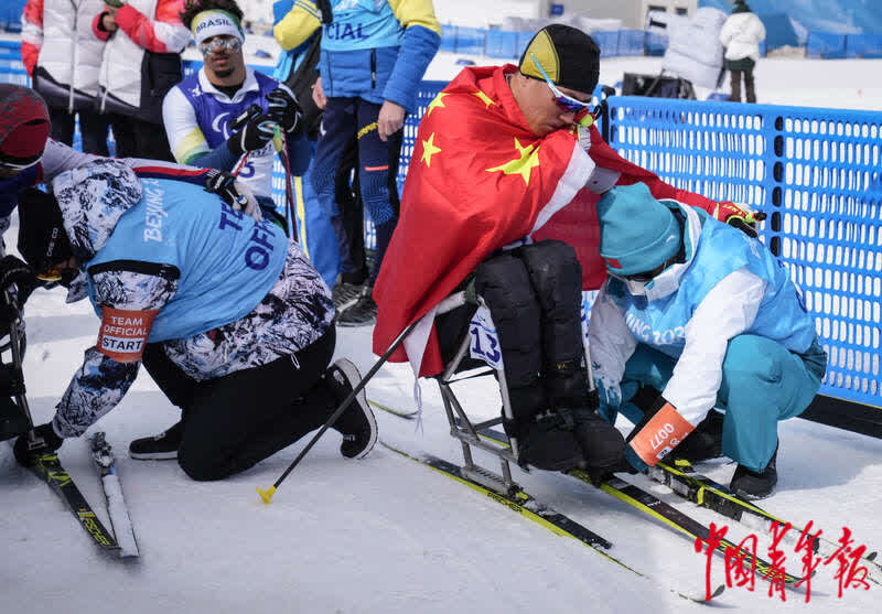 残奥越野赛场上的中国身影休闲区蓝鸢梦想 - Www.slyday.coM