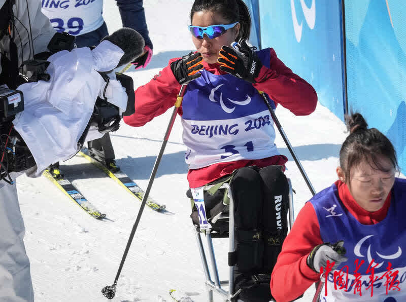 残奥越野赛场上的中国身影休闲区蓝鸢梦想 - Www.slyday.coM