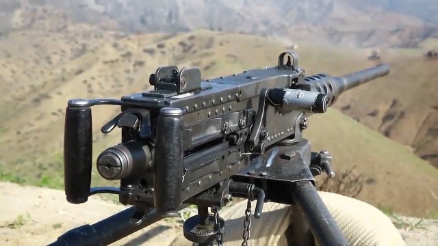 m2勃朗宁机枪(m2 machine gun)俗称0.50重机枪