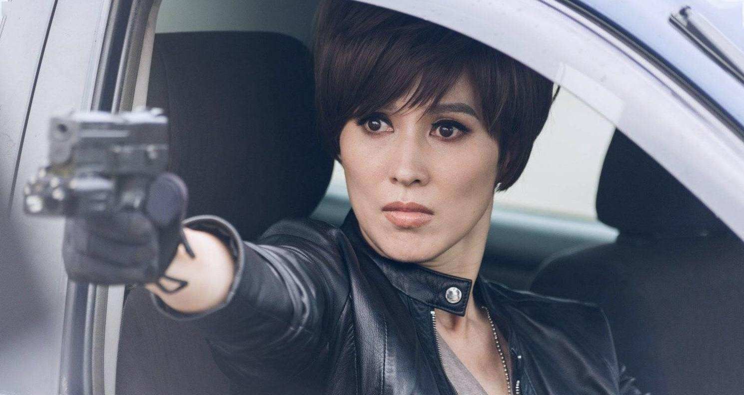 虽然梁琤是动作女星,但是年轻的时候,她也有一个"选美梦",在20岁的