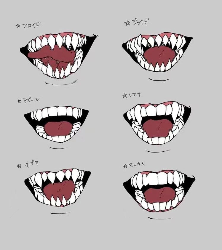 一组人物嘴 唇 舌 牙 的画法|绘画_新浪新闻