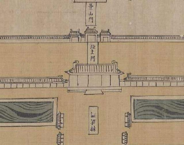 紫禁城原有十二座上门最后的北上门消失于拓路