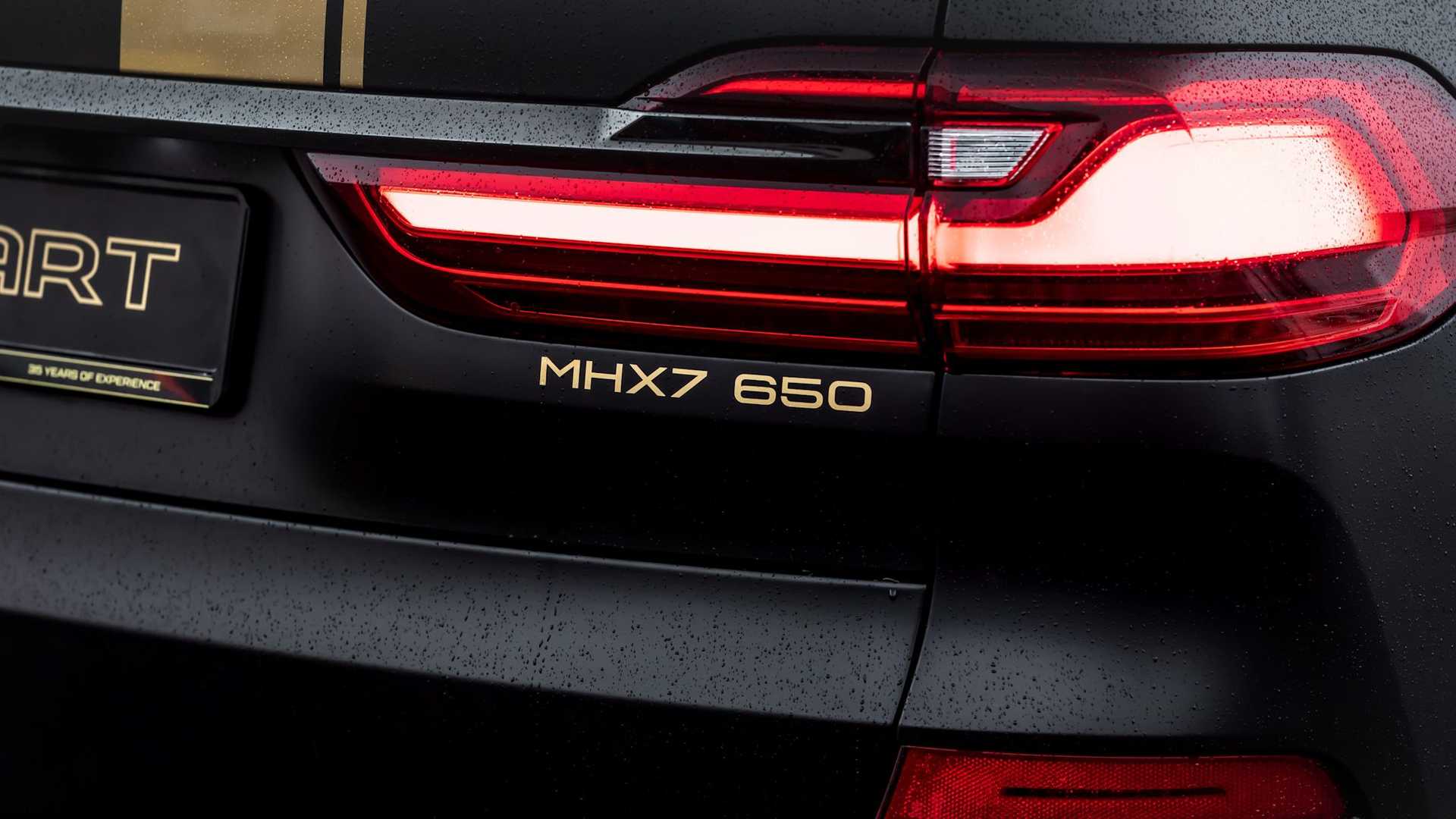 外观造型更加凶悍 Manhart MHX7 650官图公布