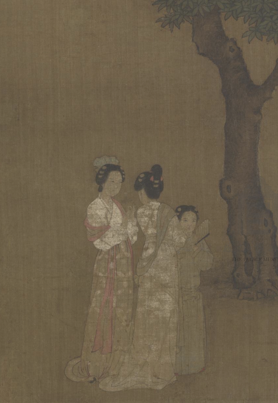 故宫藏画里的她或乘鸾或理妆或听阮或奏乐