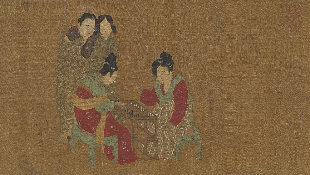 妇女的行乐活动,具有强烈的时代感,从而迎合了中晚唐时期大官僚贵族们