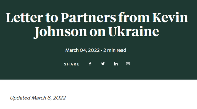 星巴克暂停在俄业务休闲区蓝鸢梦想 - Www.slyday.coM