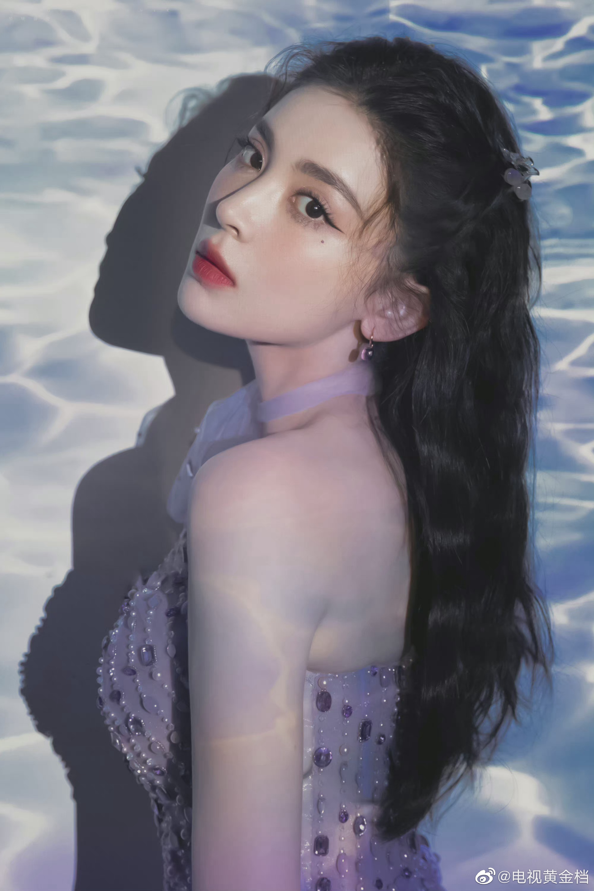 娜扎直播生图太美了,仙气飘飘气质绝了!|古力娜扎_新浪新闻