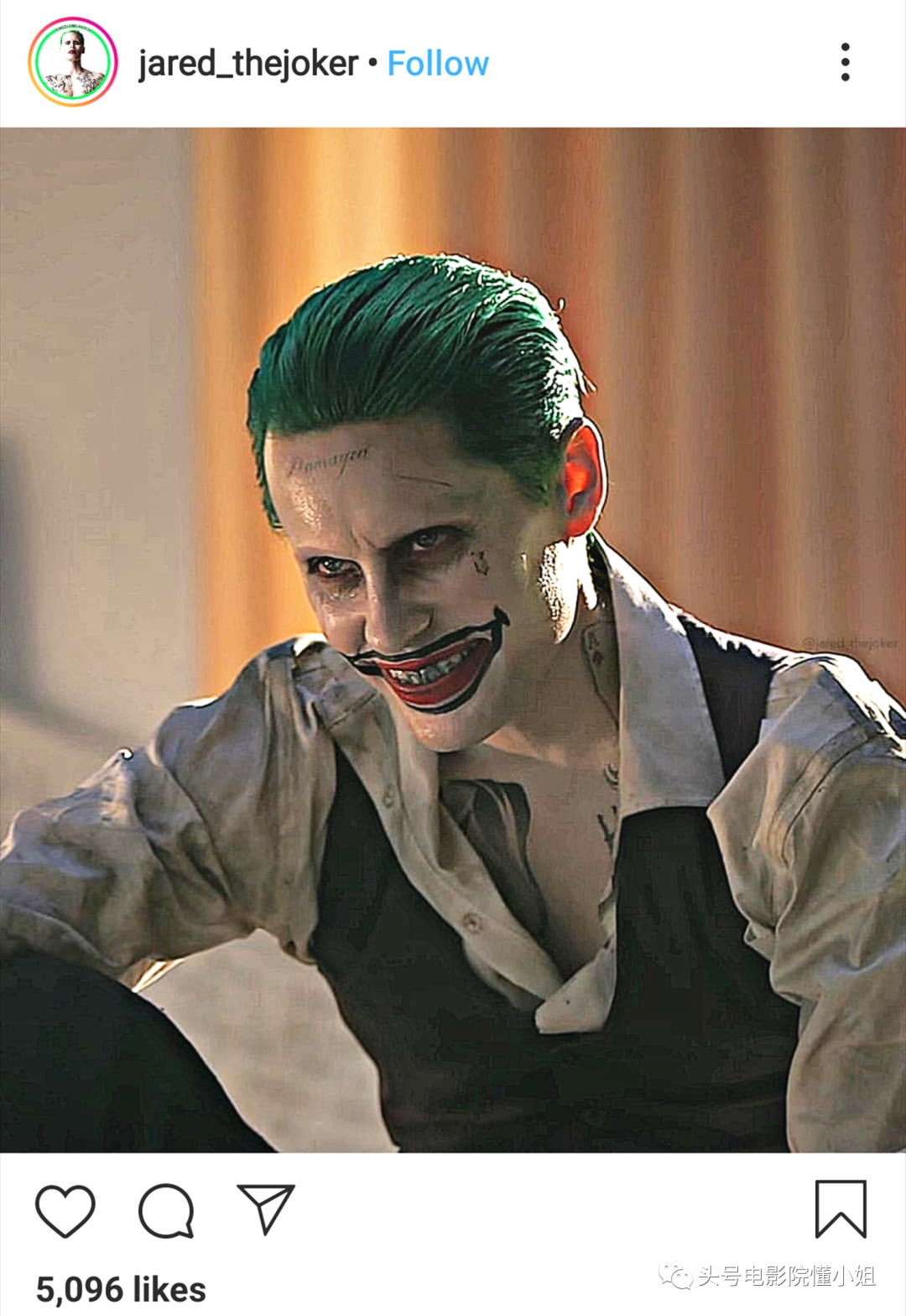 新蝙蝠侠最大彩蛋是新版小丑扮演者被保密戏份差点被删光