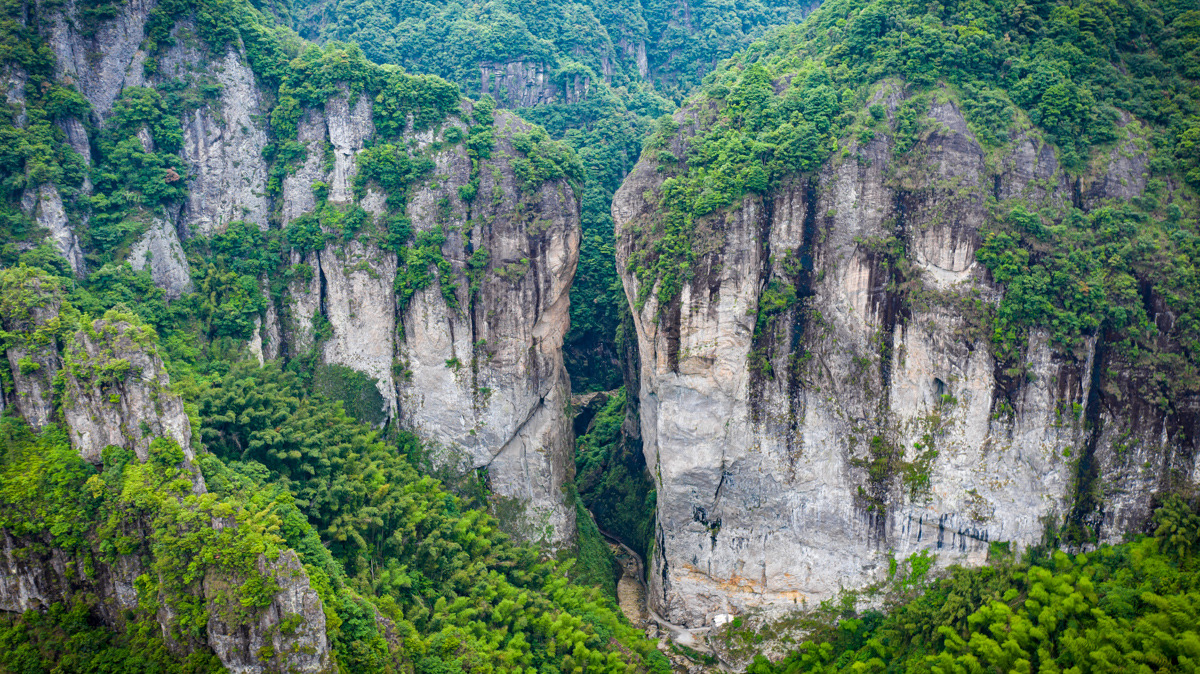 火到外国的《神雕侠侣》中绝情谷的取景地,就在温州首个5a内