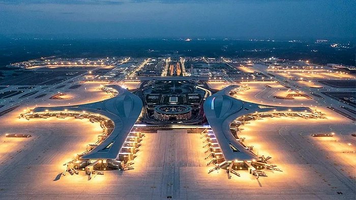 天府国际机场照片图片