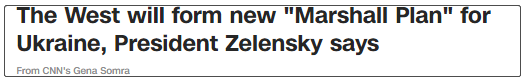 泽连斯基：约翰逊承诺，西方国家将为乌克兰制定一个新版马歇尔计划休闲区蓝鸢梦想 - Www.slyday.coM