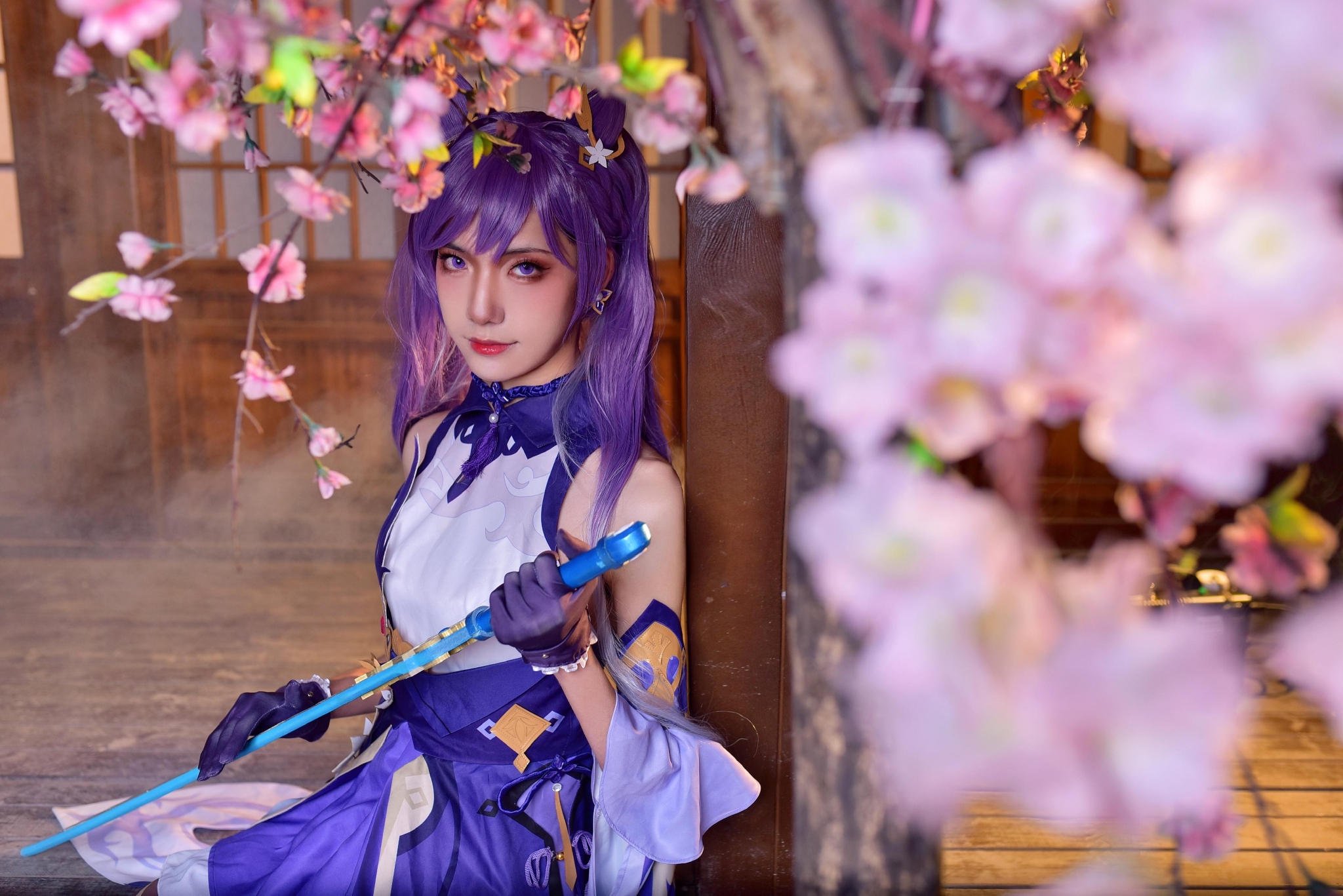 原神玉衡星刻晴cosplay