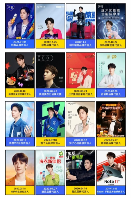 乐华娱乐疑曝光王一博收入，三年累计4.67亿，代言多达36个休闲区蓝鸢梦想 - Www.slyday.coM