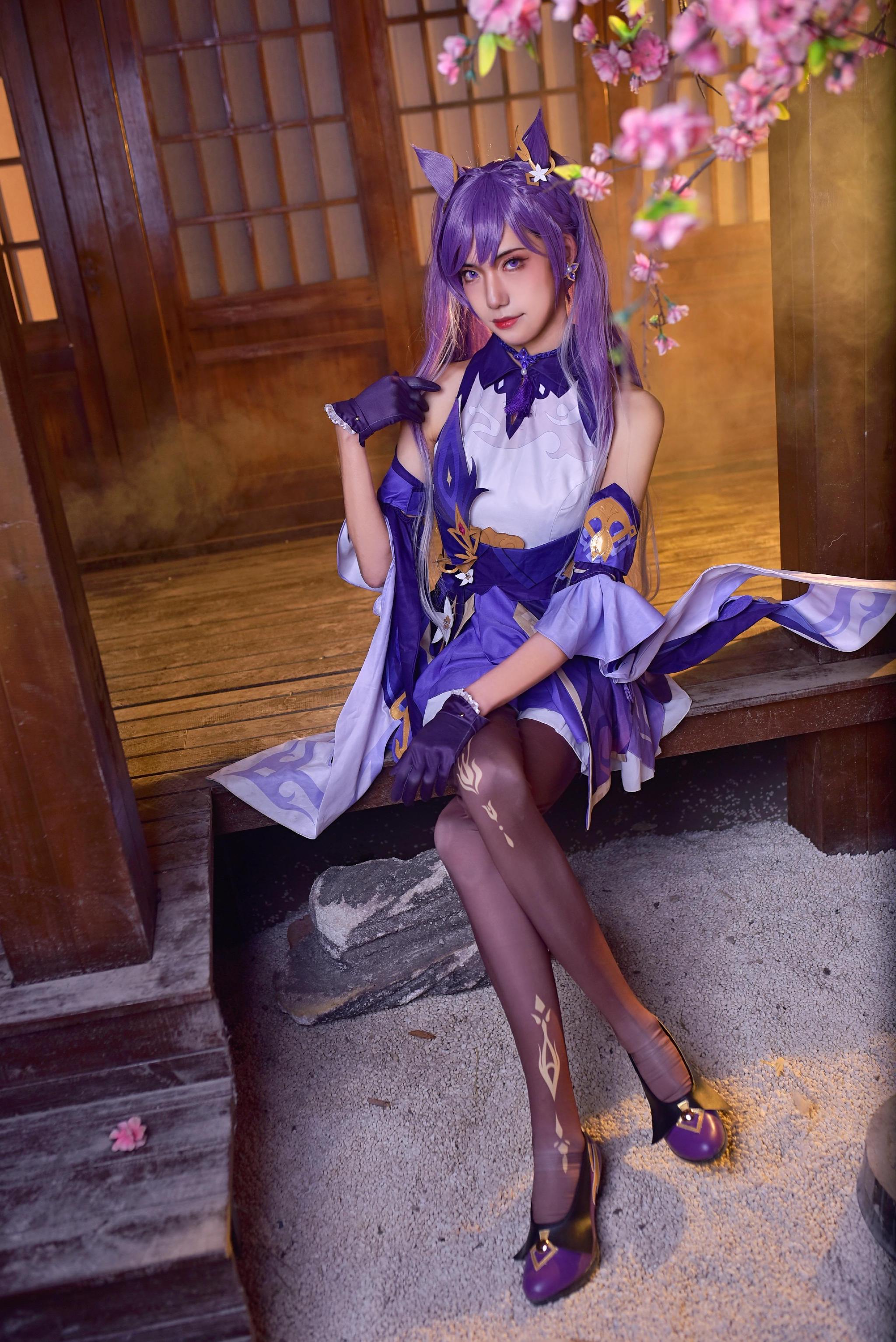 原神玉衡星刻晴cosplay