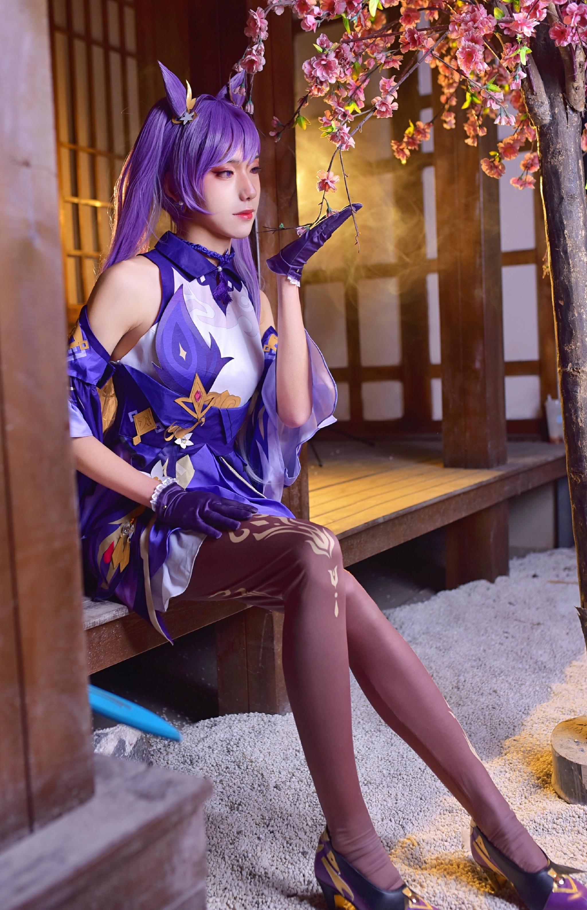 原神玉衡星刻晴cosplay