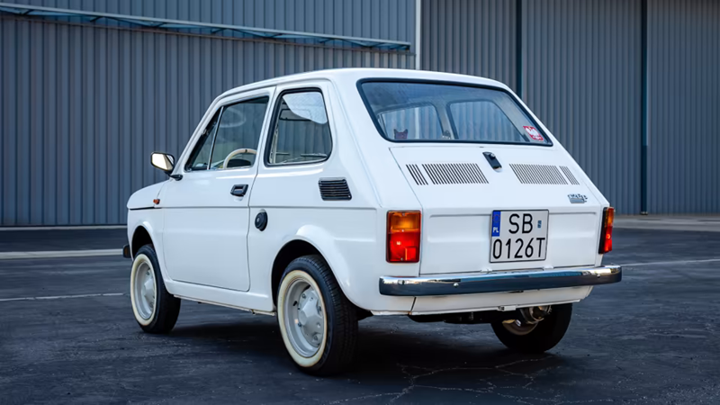 子弹说车丨精品明星一手车汤姆汉克斯的菲亚特126p天价成交