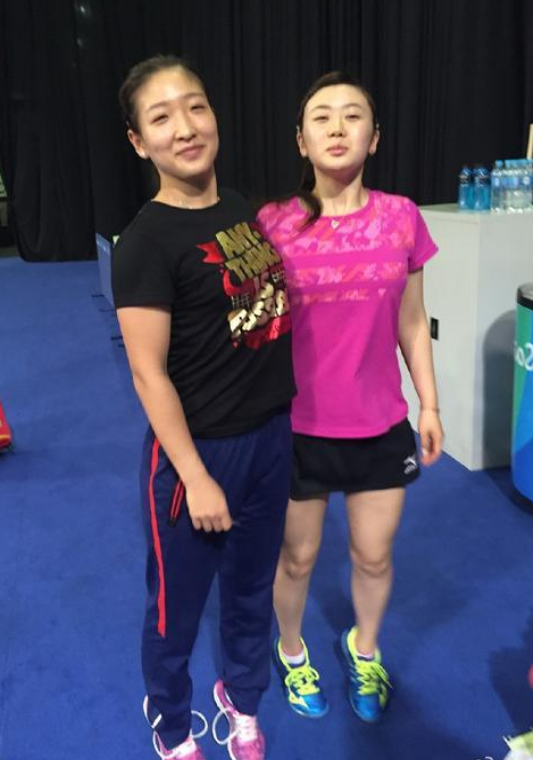 姐妹情深刘诗雯与福原爱比身高都不服输小枣1句话引起热议