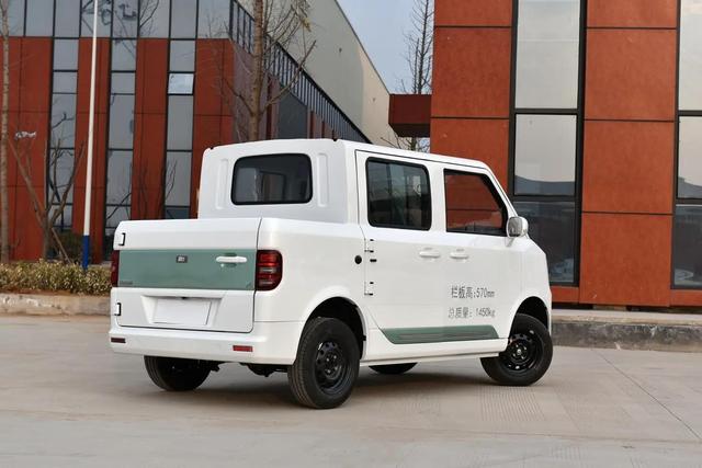 纯电动后置后驱双排小皮卡不到5万带回家你买吗