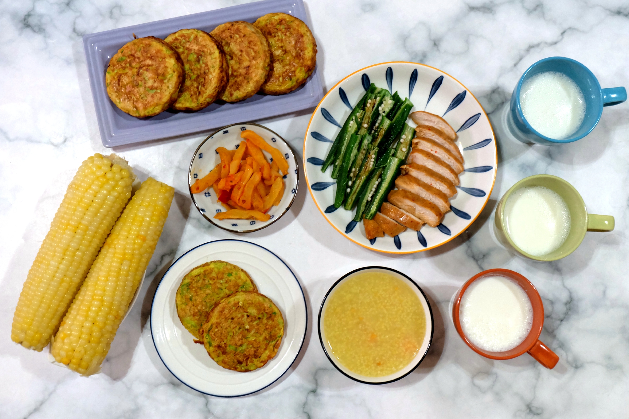 早餐不知道吃什么晒晒我做的家常早餐15天换着花样吃