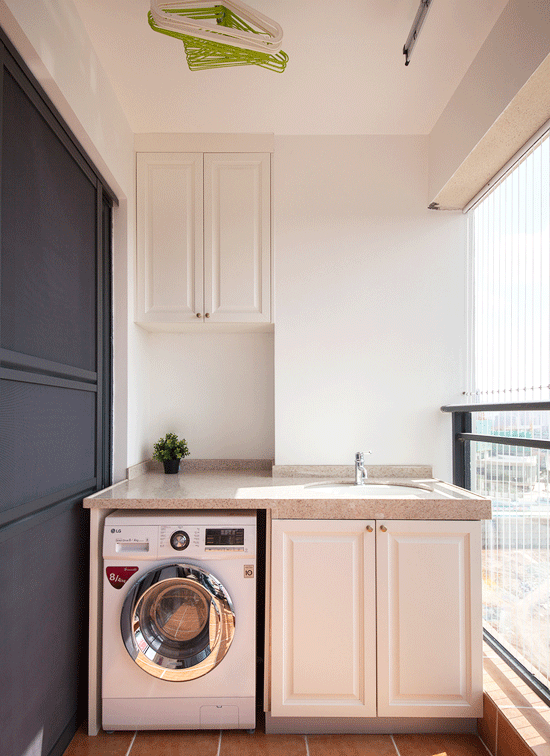 阳台放洗衣机需要什么条件想在阳台做洗衣房的朋友赶紧看过来