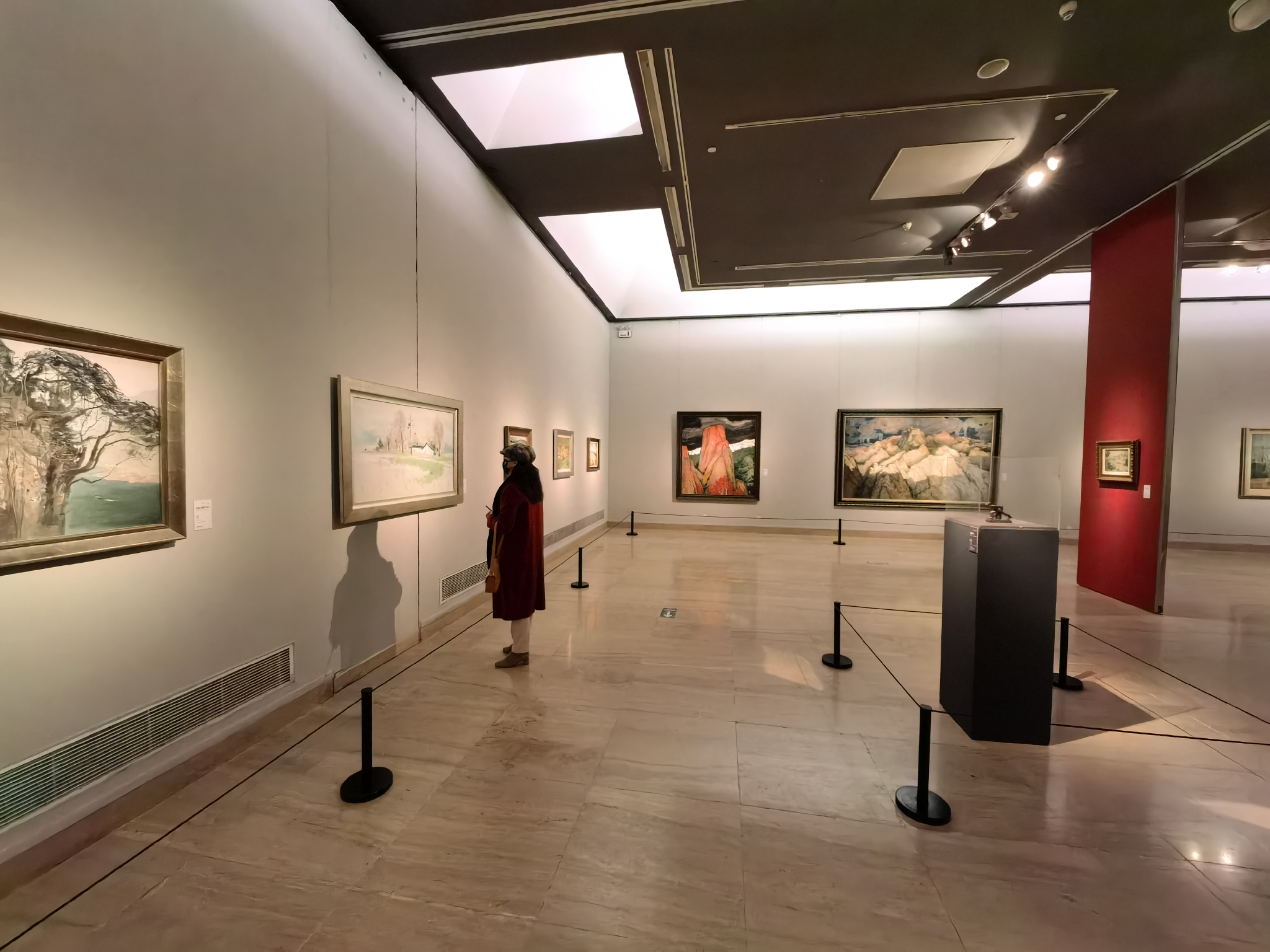 珍贵彩色影像曝光齐白石作画过程近300件美术经典闪耀中国美术馆