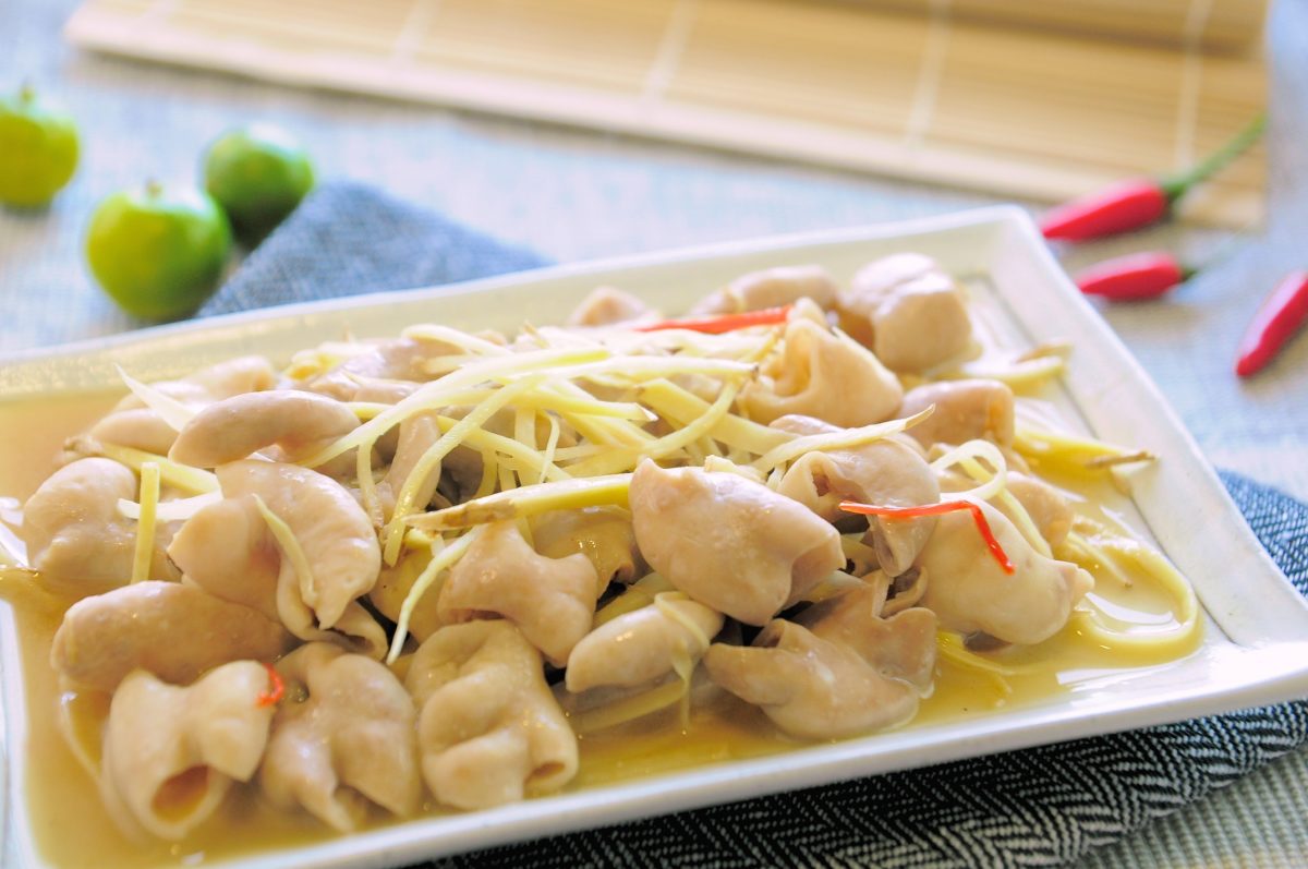 美味的姜丝大肠