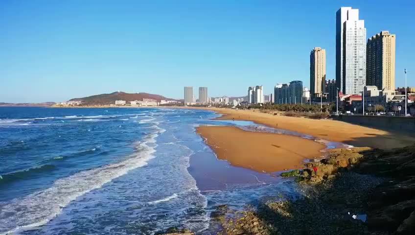 大地万物复苏在威海国际海水浴场感受大海的无穷魅力印象山东67展开