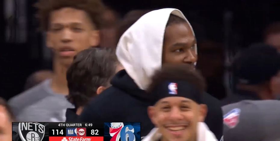 杜兰特25分篮网大胜76人!对喷大帝＋放声大笑 打到费城球迷离场休闲区蓝鸢梦想 - Www.slyday.coM