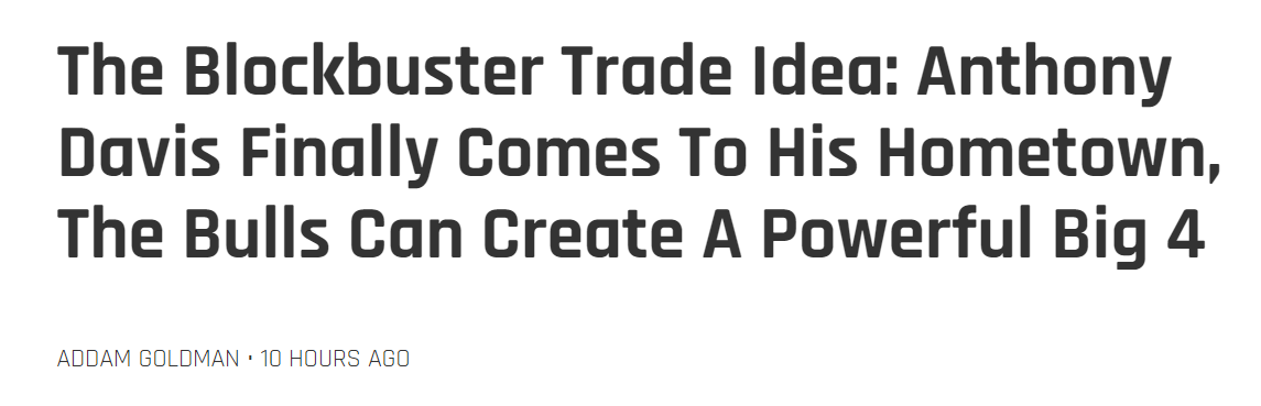 美媒列浓眉哥1换7方案:湖人获5新星+2首轮,公牛队打造新三巨头休闲区蓝鸢梦想 - Www.slyday.coM 美媒列浓眉哥1换7方案:湖人获5新星+2首轮,公牛队打造新三巨头休闲区蓝鸢梦想 - Www.slyday.coM