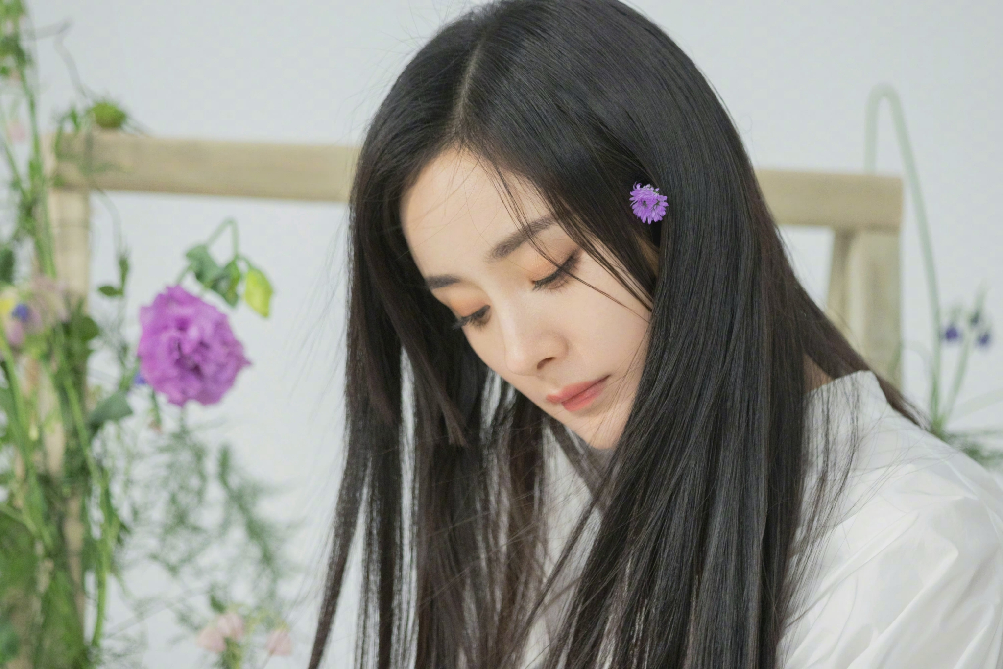 大幂幂的惊喜掉落怎么这么美啊黑长直温柔到极致