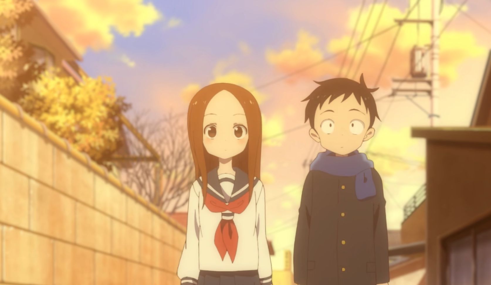 擅长捉弄的高木同学北条找西片说悄悄话高木同学吃醋了