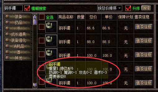 圣战手镯也不过差不多的属性,这个钢手镯可以抵得上赤月档次了.