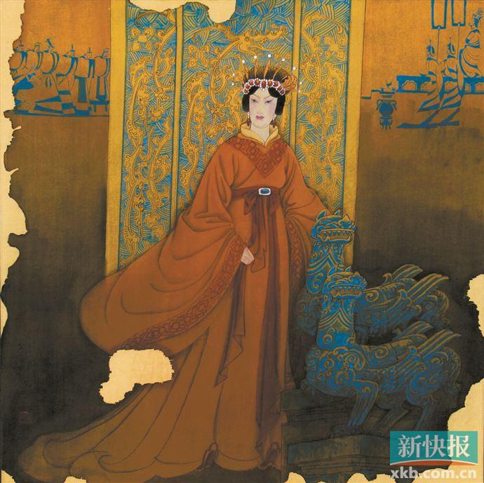 邹莉女性绘画60年特展|武则天_新浪新闻