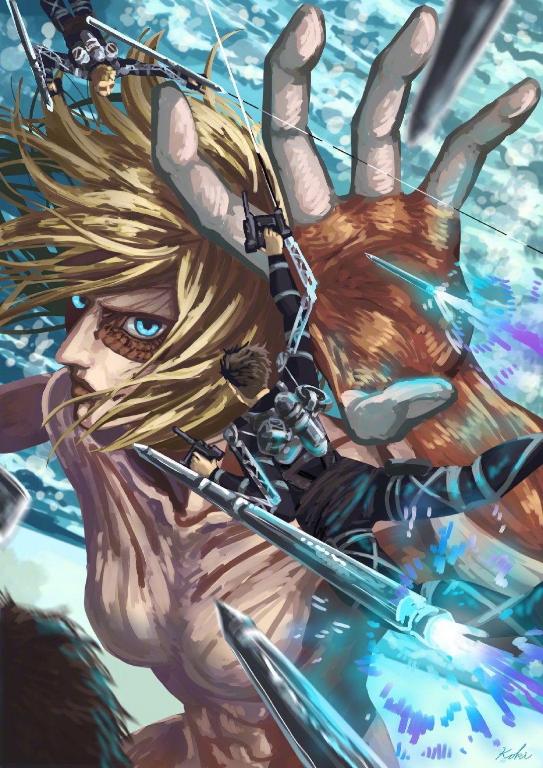 女巨人登场推kokiant