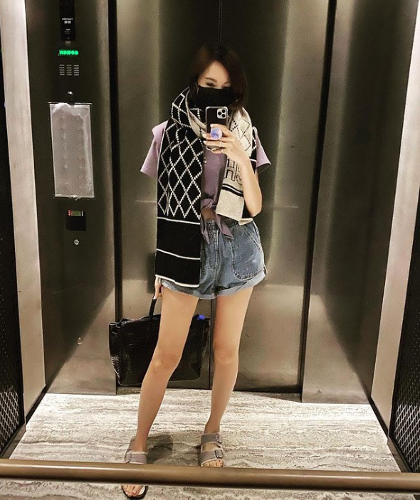 陈若仪和林志颖结婚生3宝还是13年前的好身材