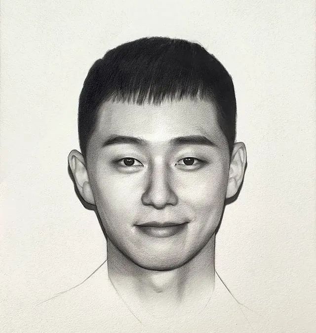 细腻的素描肖像