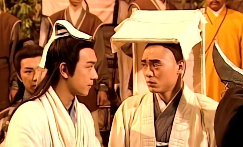 虚竹和段誉也分道扬镳,一个上了缥缈峰成了灵鹫宫的宫主,一个