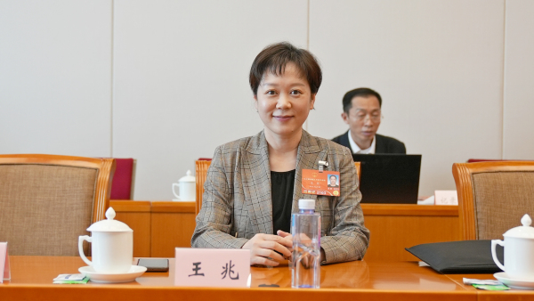 陈建银王兆代表惩治网络犯罪与保护个人信息协同推进