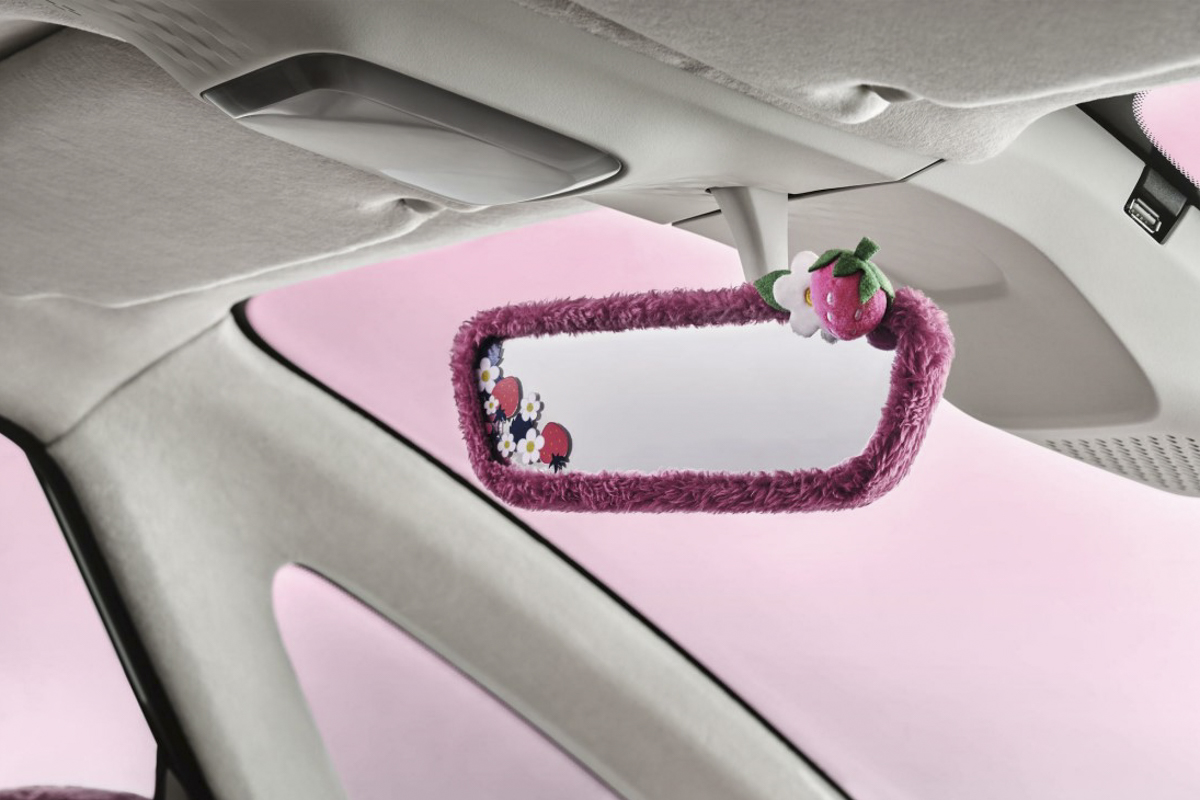 毛绒绒+粉色系 KiWi EV草莓熊特别版发布