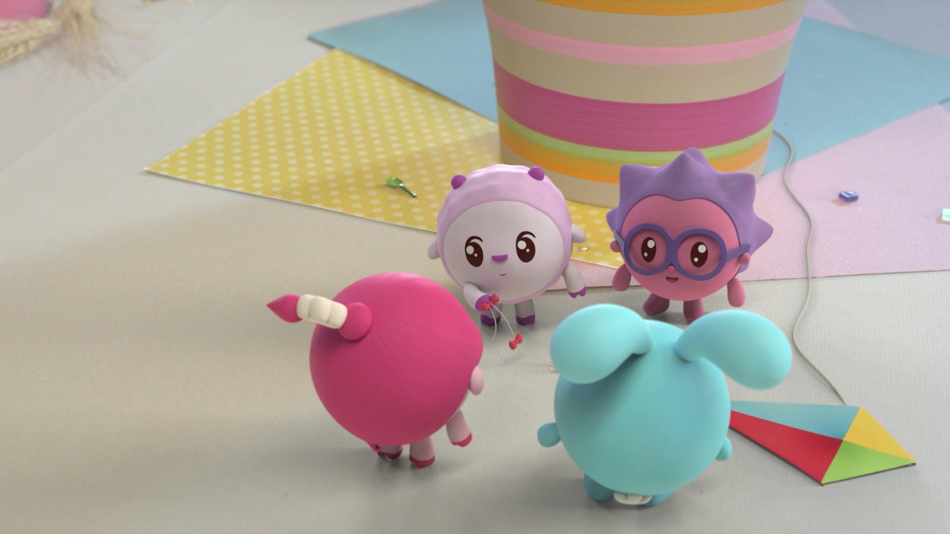 瑞奇宝宝第二季:宝宝们没见过野生动物,竟把风筝当成目标,笑疯