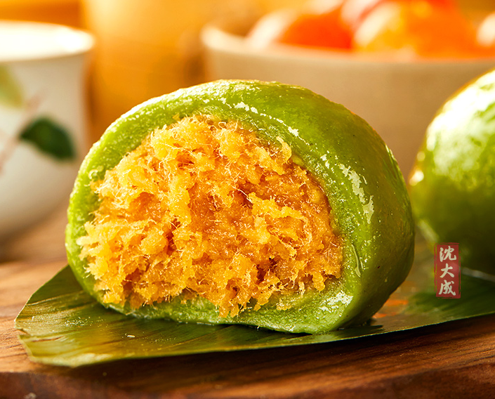 每一口沈大成青团,都是春天的味道!