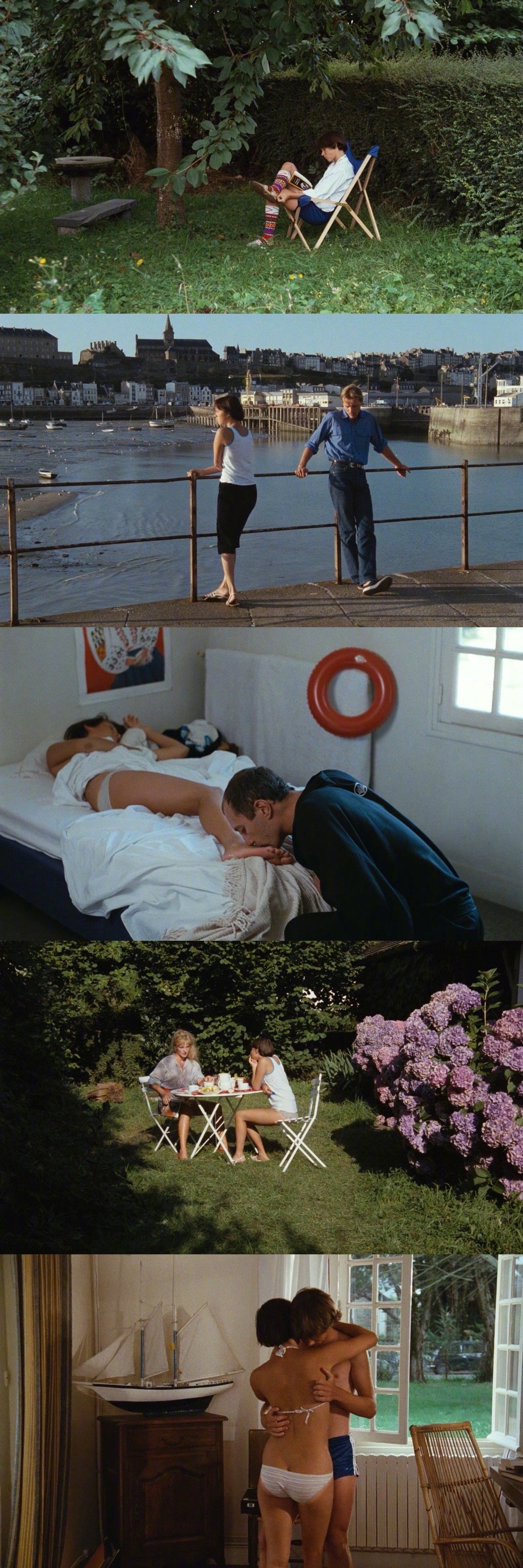 侯麦的电影美学春天的故事克莱尔的膝盖夏天的故事