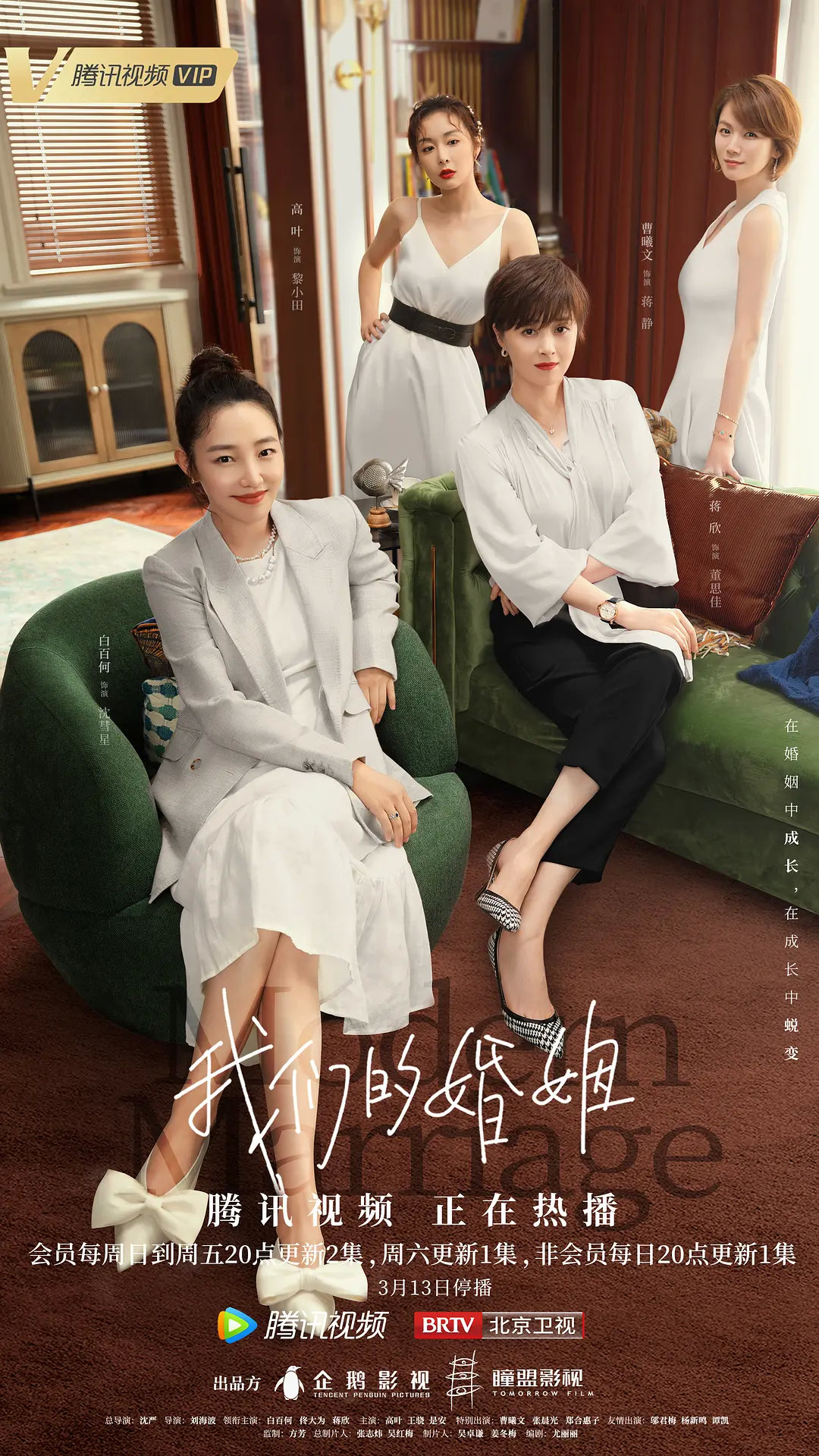 由白百合佟大为蒋欣高叶王骁主演的我们的婚姻