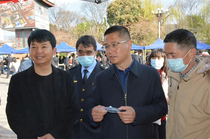 副市长周开举出席活动并致辞,检察,质检,金融,烟草,通讯等10余家单位