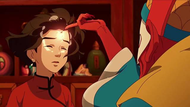 电影大鱼海棠椿复活了但她并不知道灵婆还给她的那一半寿命是湫用自己