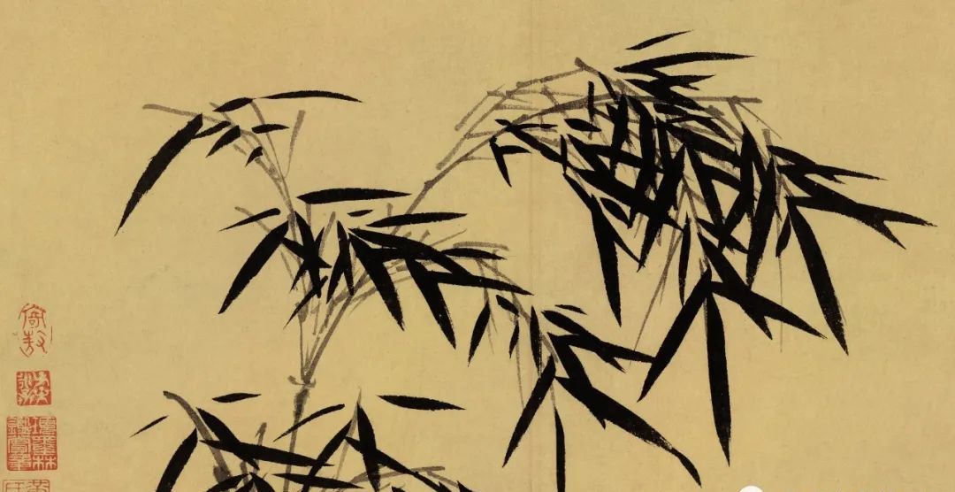 精品欣赏吴镇画竹