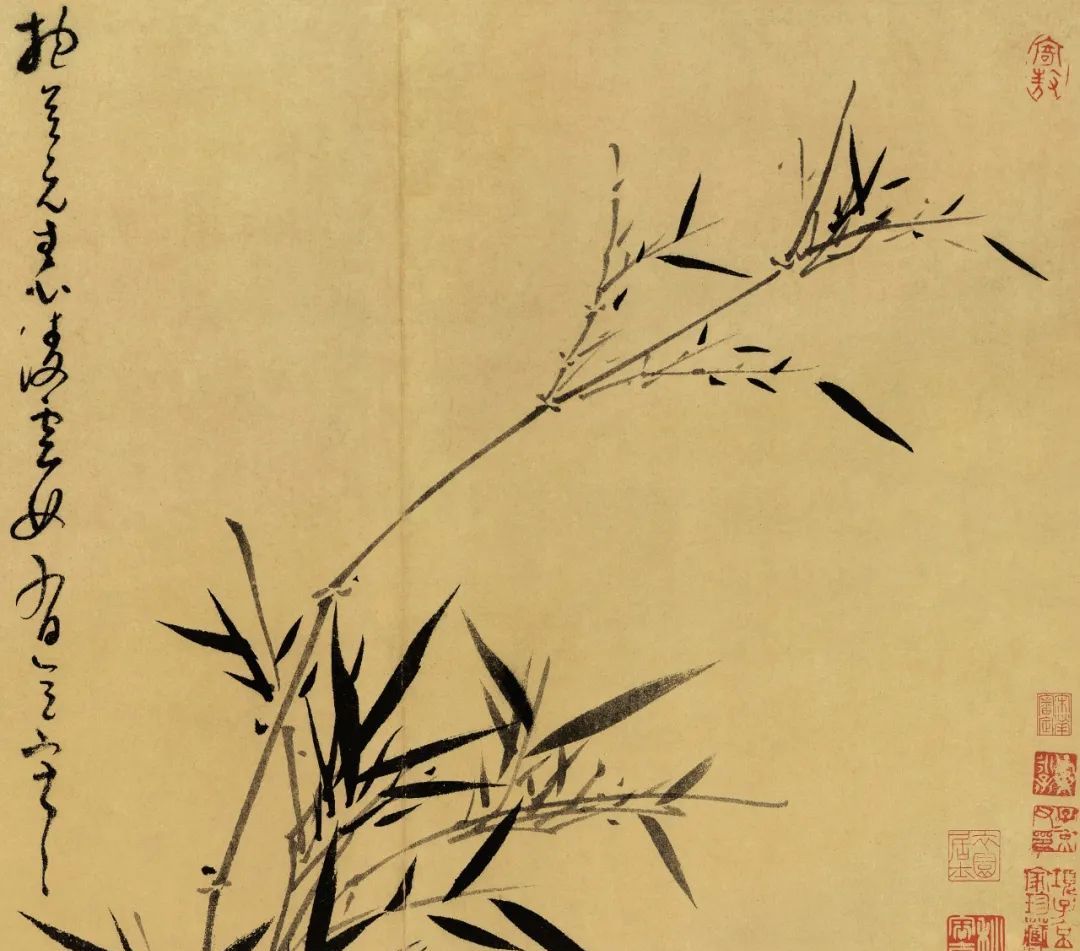 精品欣赏吴镇画竹