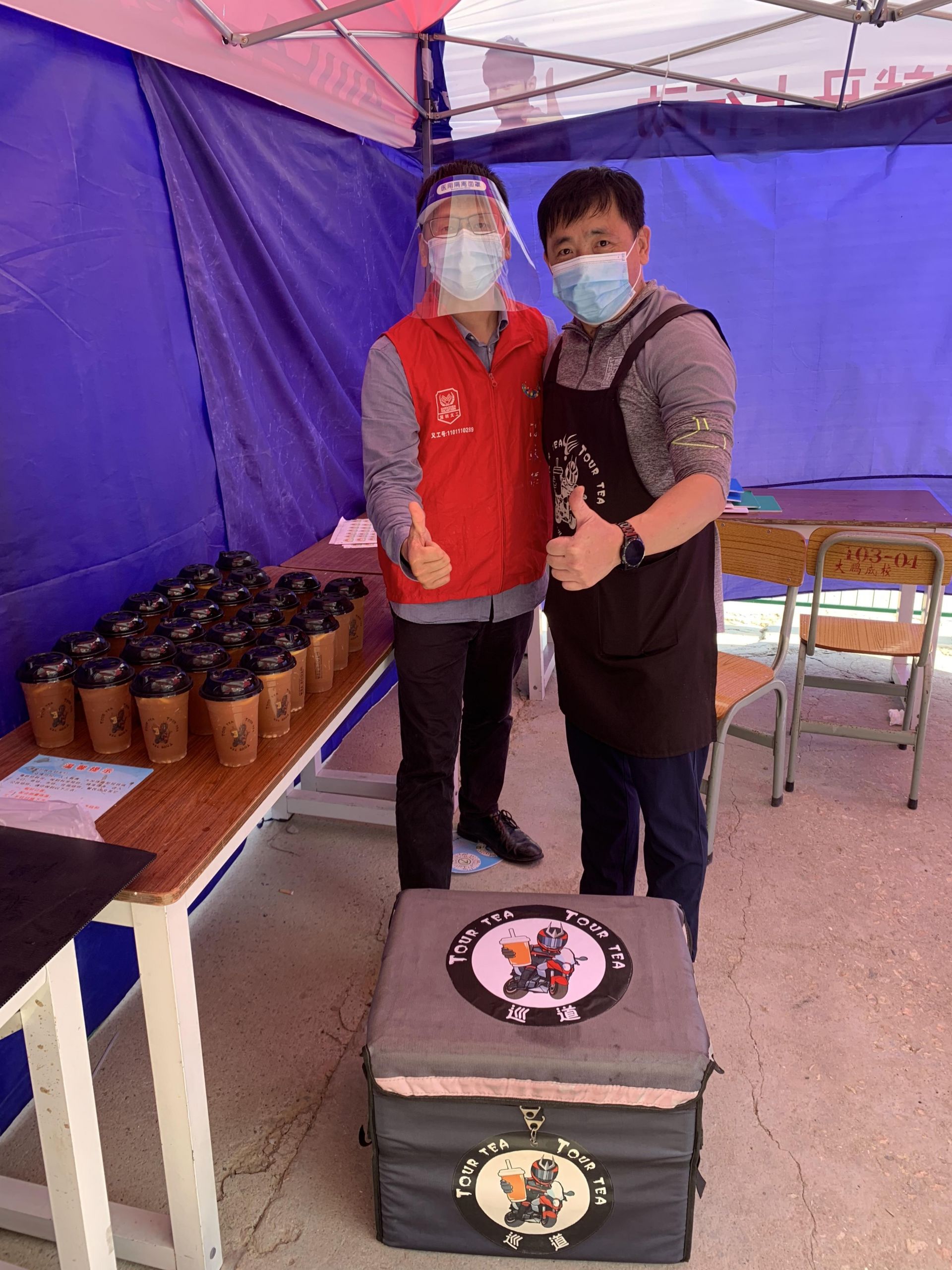 葵涌防疫背后，还有这些人在默默支持！休闲区蓝鸢梦想 - Www.slyday.coM