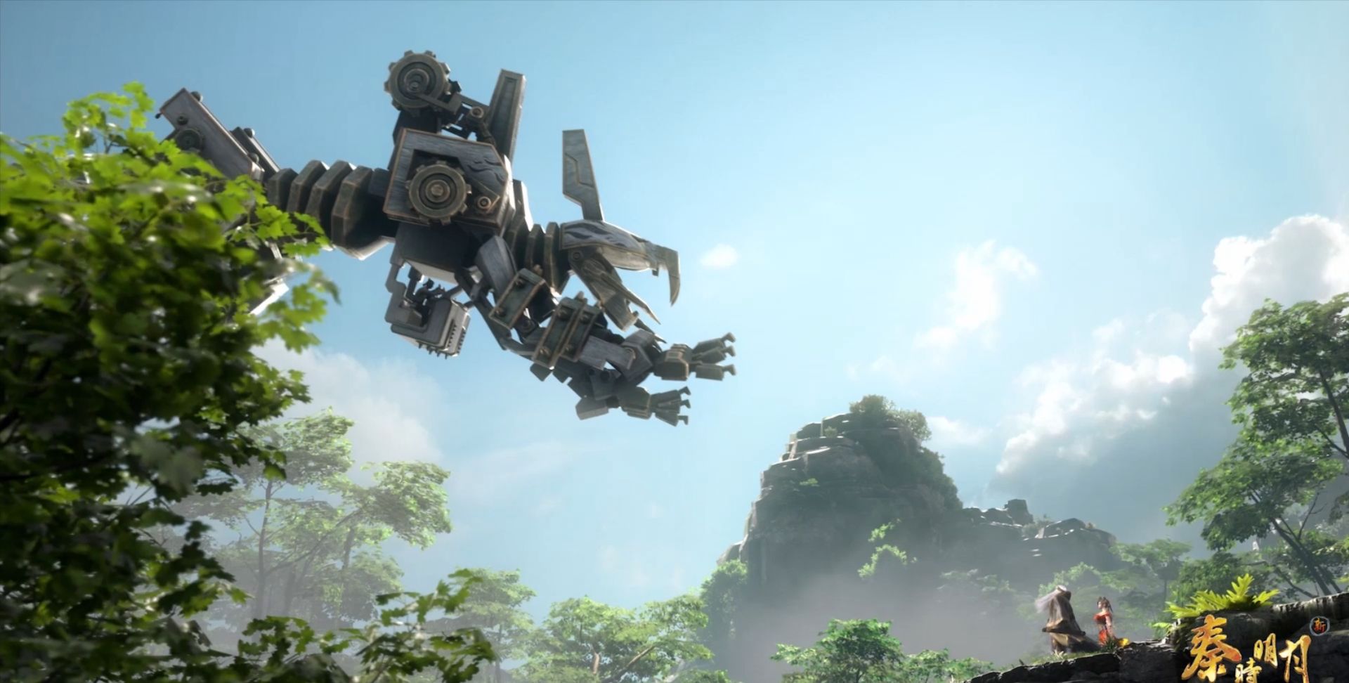 秦时明月18公输家族机关蛇登场霸气