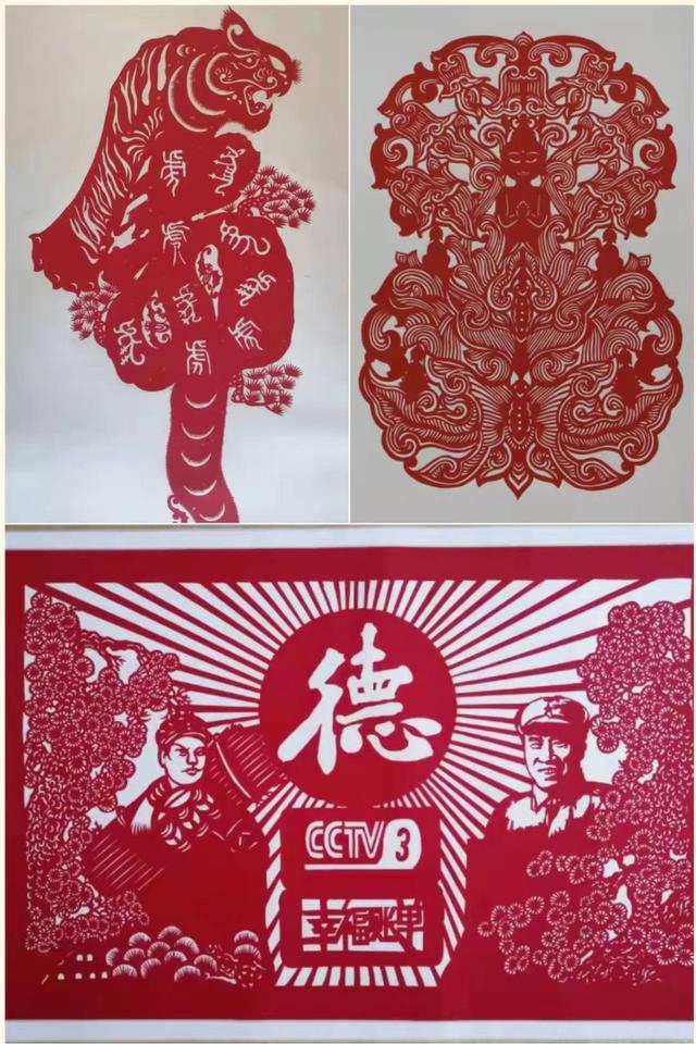 四川仪陇剪纸第四代传人何小锵一把剪刀剪出世间百态